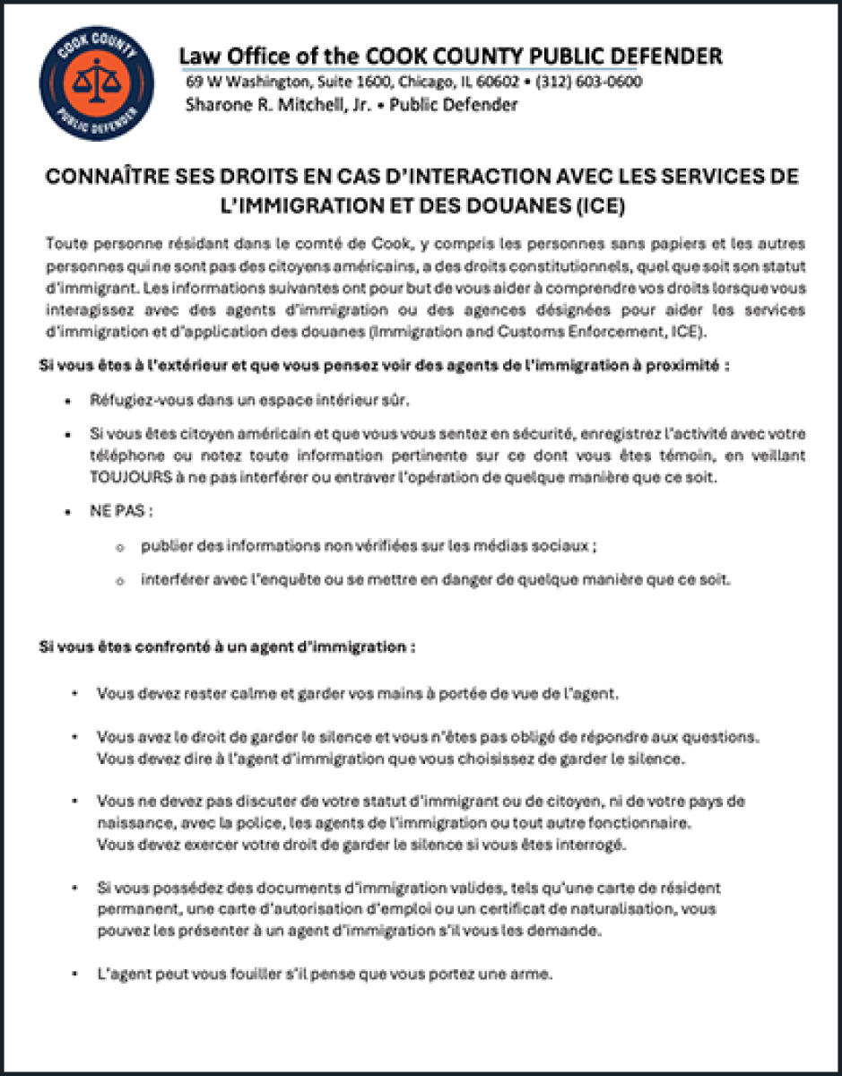 Know Your Rights When Interacting With Immigration And Customs And